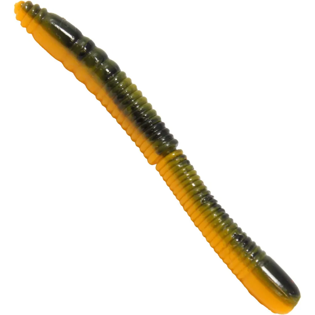 FTM Omura Baits Wurmy Gummiköder 6,5cm 15,8g Schwarz Ocker
