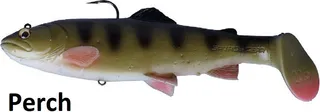 Savage Gear 3D Trout Rattle Shad Gummifisch 20.5cm 103g Langsam Sinkend Perch