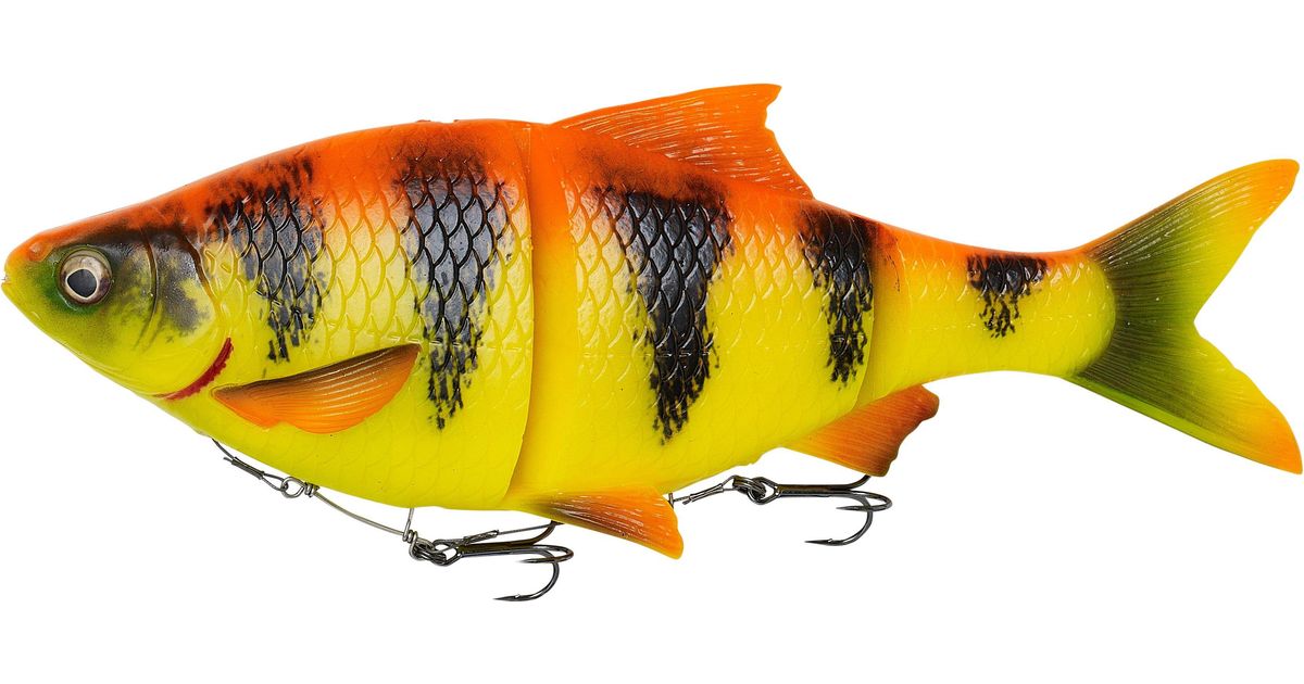 Savage Gear 4D Line Thru Roach Swimbait 18cm 80g Golden Ambulance