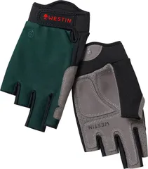 Westin Drip Upf Gloves Half Finger L Fishing