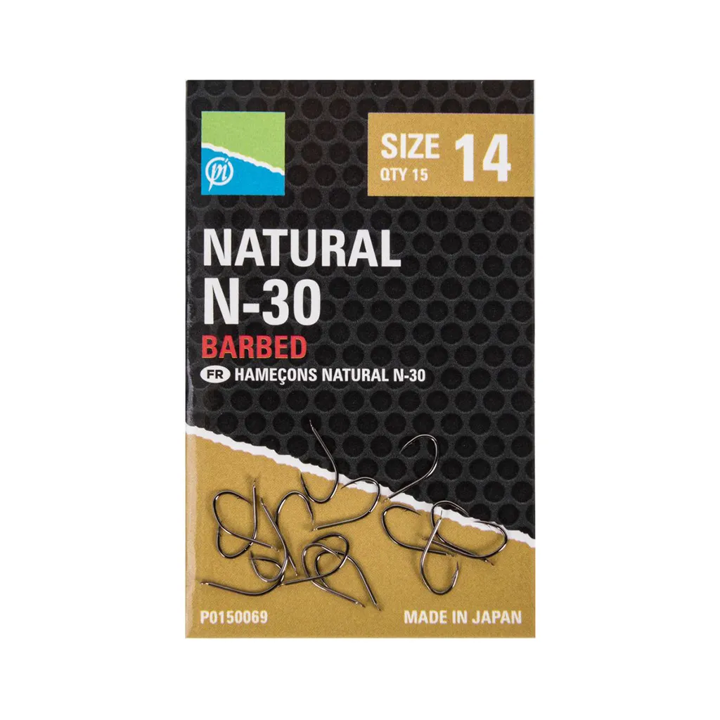 Preston Natural N-30 Haken #18