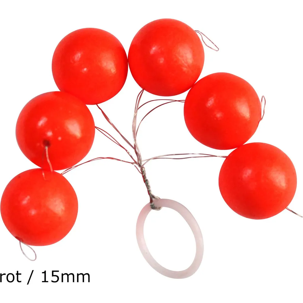 FTM Forellen Pilotkugel Rot 15mm
