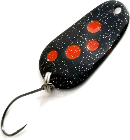 Troutwerk Spoon 3g 2.8cm Black/Red Dots