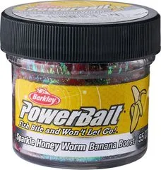 Berkley PowerBait Power Honey Worm 2.5cm 60g Red With Scales