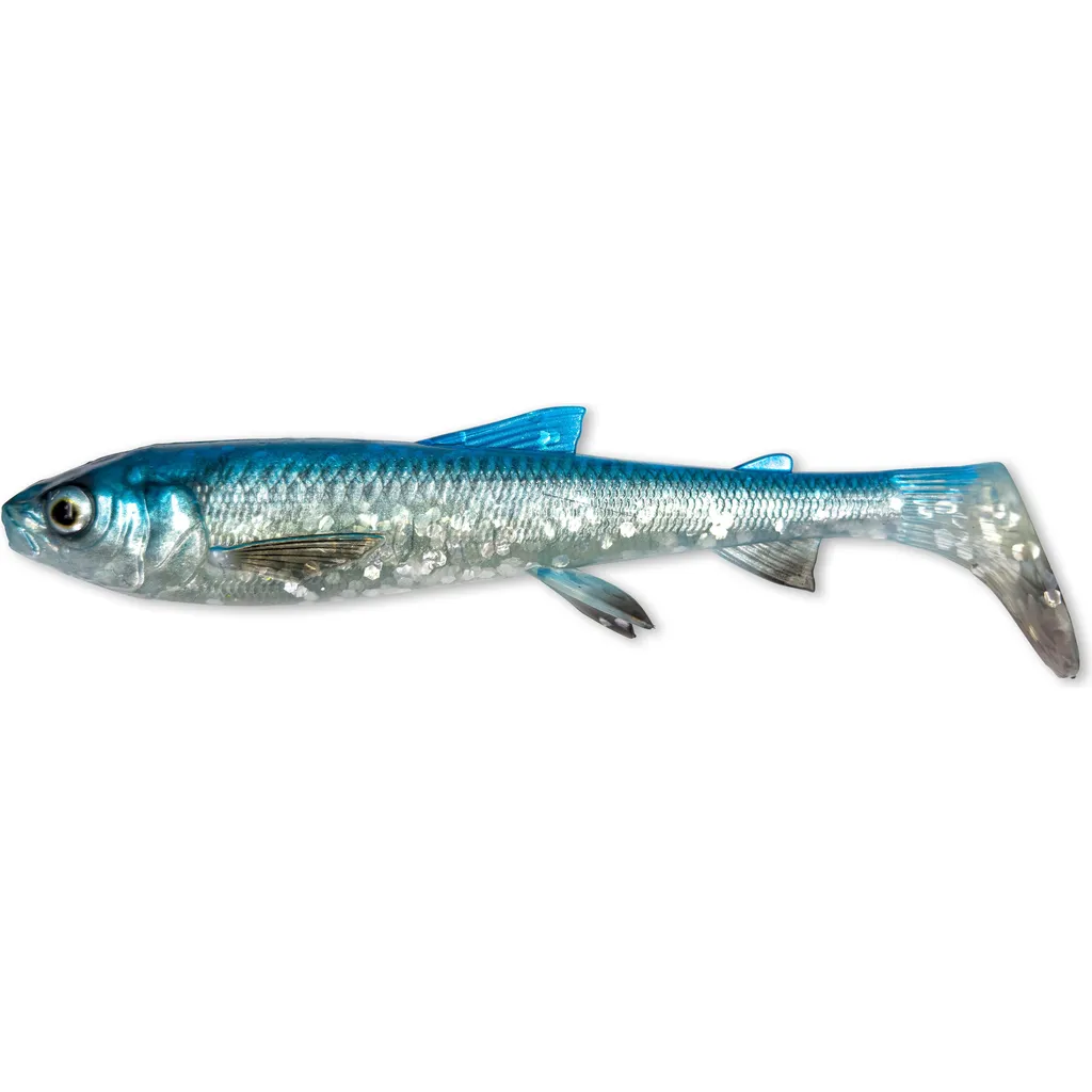 Savage Gear 3D Whitefish Shad Gummifisch 15cm 27g Blue Silver 2 Stk