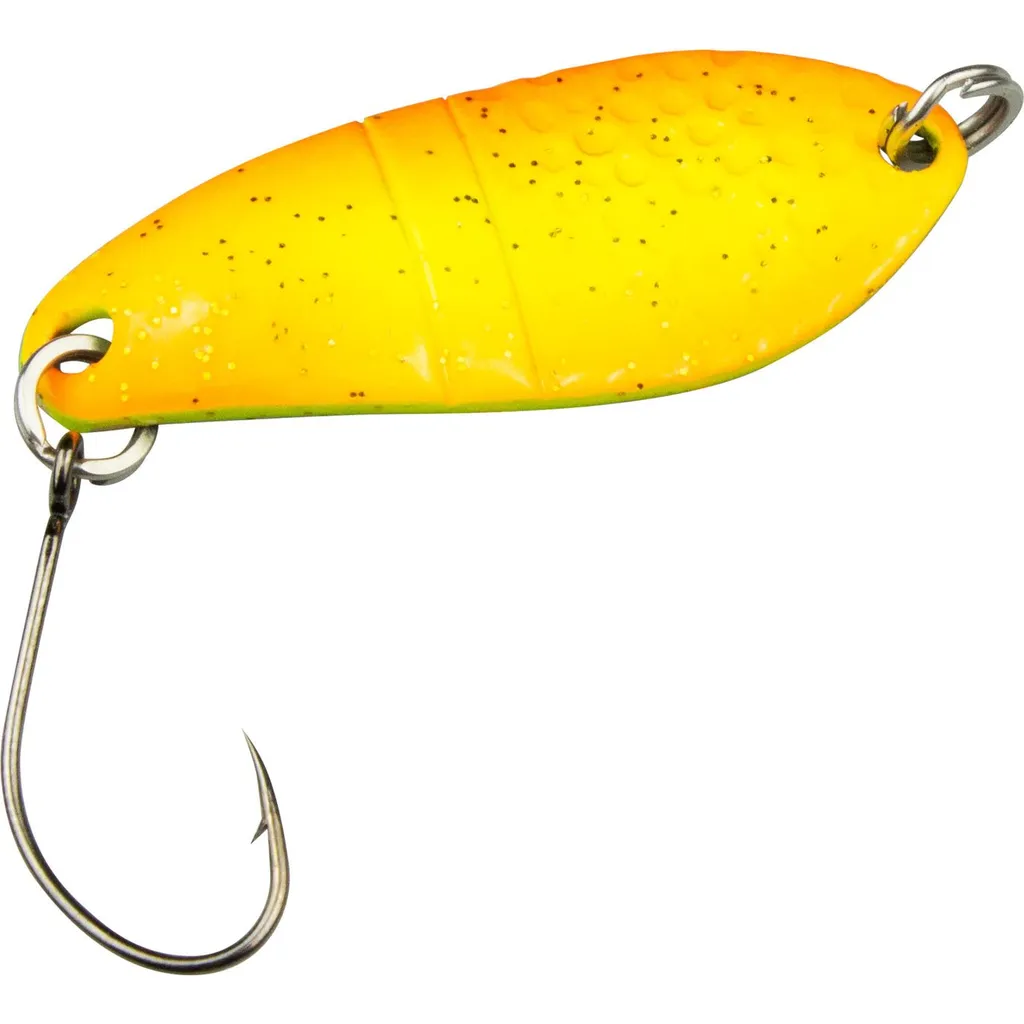 FTM Spoon Dragon Blinker 2.5g 3.2cm Orange Gelb Schwarz Glitter