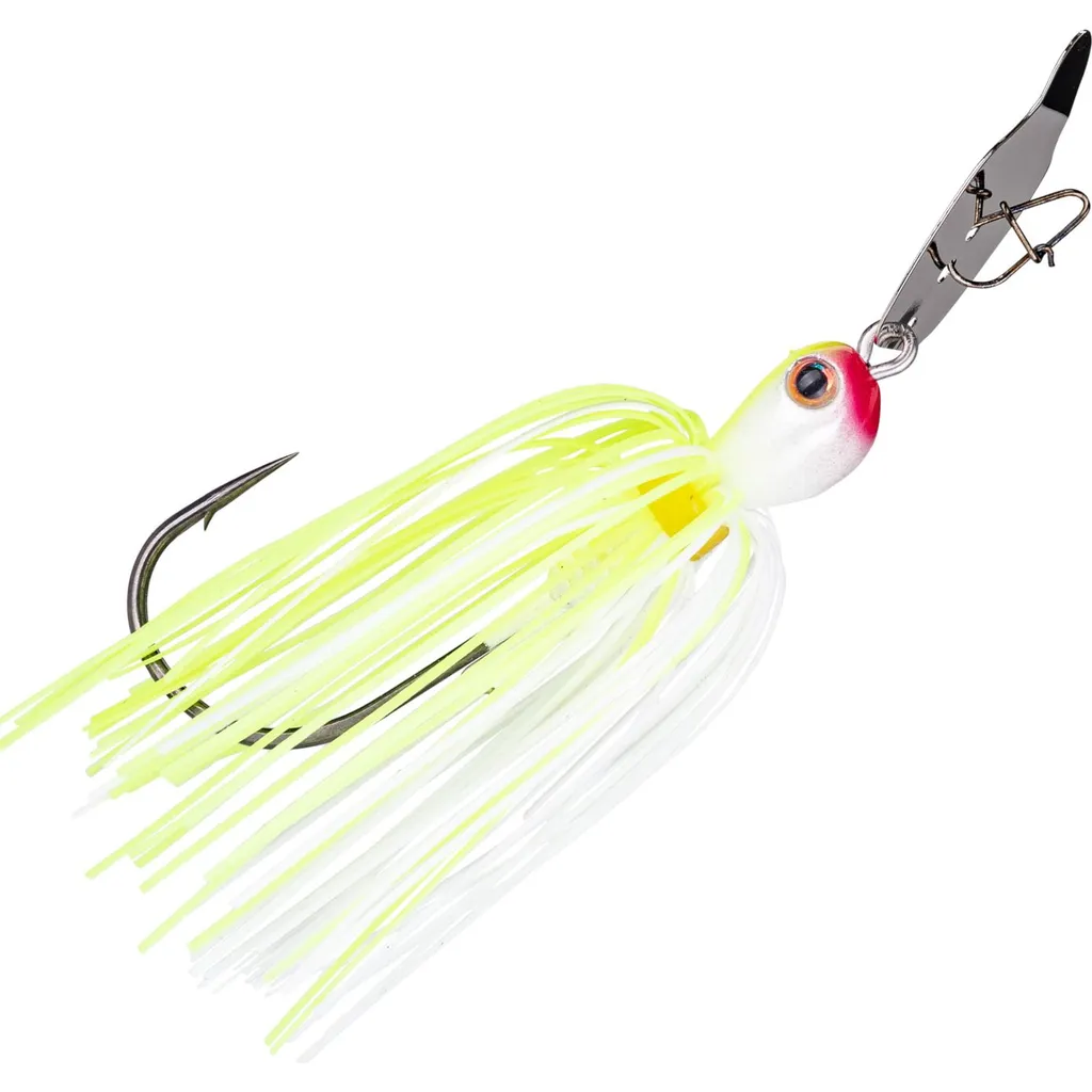 Strike King Thunder Cricket Chatterbaits & Bladed Jigs 14.2g Chartreuse White