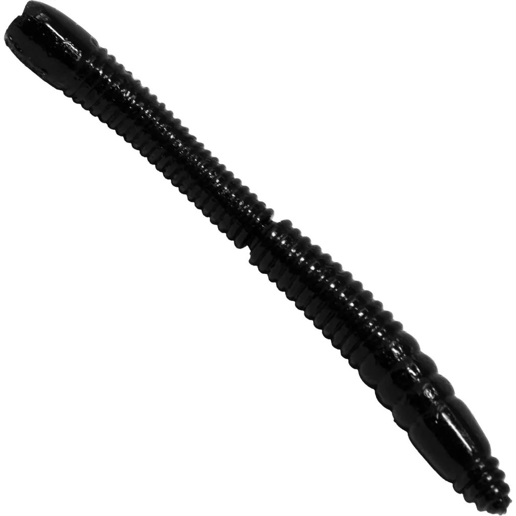 FTM Omura Baits Wurmy Gummiköder 6,5cm 15,8g Schwarz