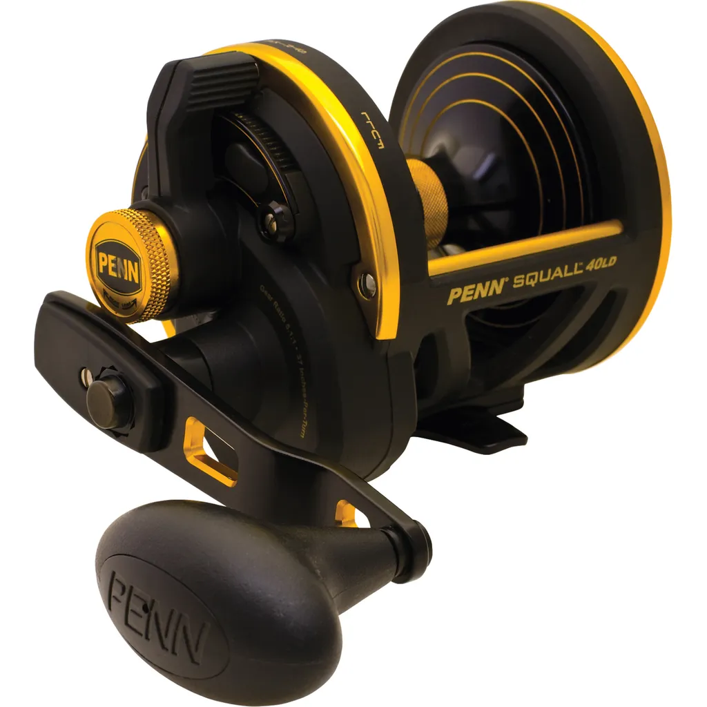 Penn Squall Lever Drag Reel Meeresrolle 40 5.1:1 Right