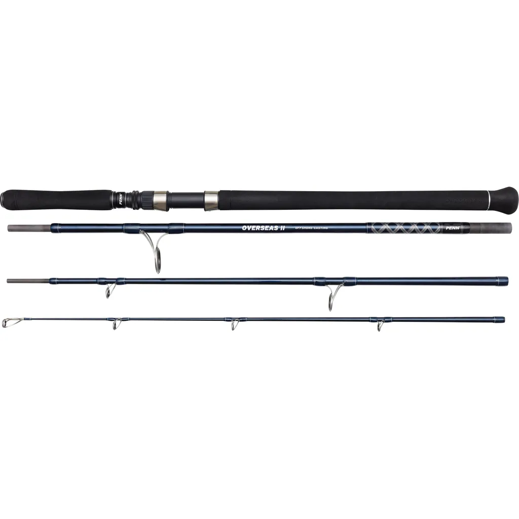 PENN Overseas II Offshore Spinnrute 2.4m 200g 4pc