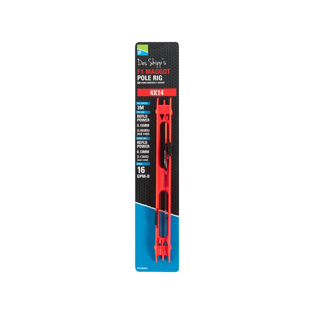 Preston F1 Maggot Stippmontage 4X16