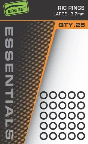 Fox Edges Rig Rings 3.7mm 25pcs Large