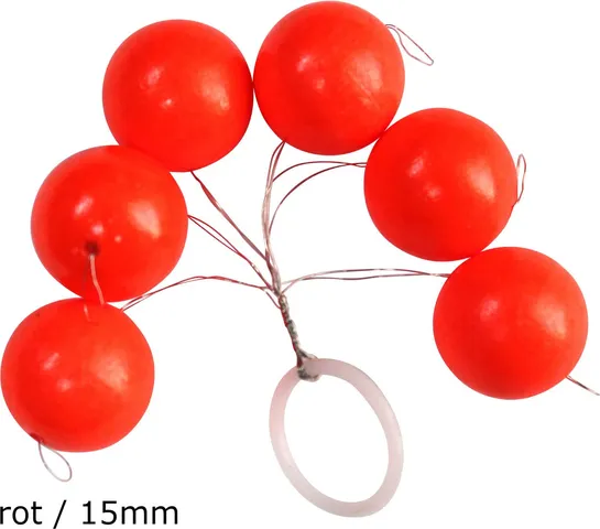 FTM Trout Piloten rund 15mm Red