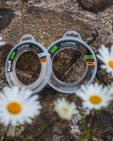 Fox Illusion Fluorocarbon Leader 0.50mm 13.6kg 50m Naturals Green