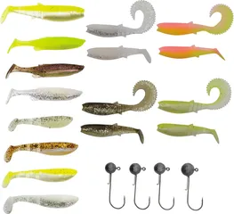 Savage Gear Perch Pro Kit Lure Kit M 20pcs 6.8–8.4cm Multicolor
