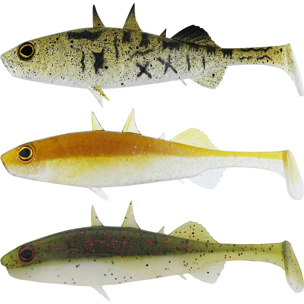 Westin Stanley The Stickleback Shadtail 7.5cm 4g Clear Water Mix 10