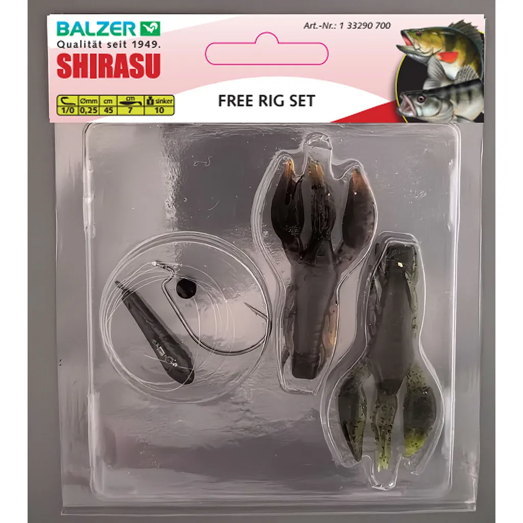 Balzer Ready to Fish Free Rig 105658 10g #1/0