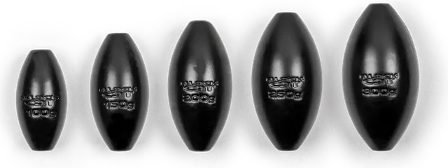 Black Cat Inline Weights Sinkers & Weights 250g