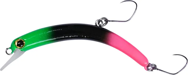 Balzer Peachy Crankbaits Grün Schwarz Pink 5.7cm 3.3g