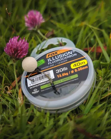 Fox Edges Illusion Fluorocarbon 0.40mm 9.1kg 40m Naturals Green