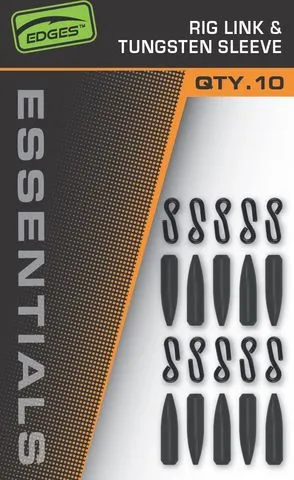 Fox Edges Rig Link and Tungsten Sleeve 10pcs