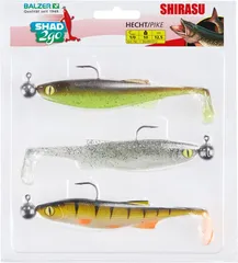 Balzer Shad 2go Set Hecht Köderset 12.5cm 10g
