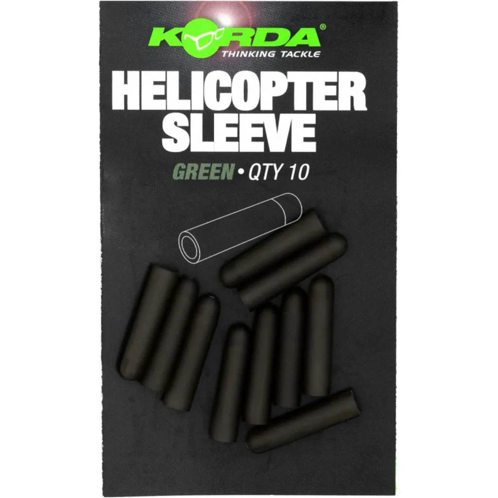 Korda Heli Sleeve Rig-Zubehör 10er Grün