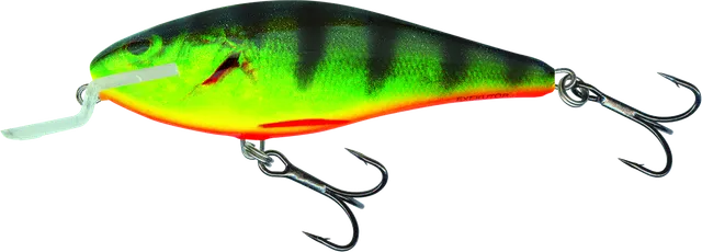 Salmo Executor Shallow Runner 7cm 8g Real Hot Perch Floating