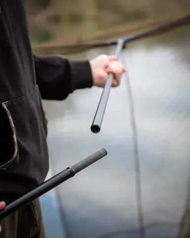 Fox Eos-X Landing Net 2 Piece 183cm 107cm Carbon Soft Mesh