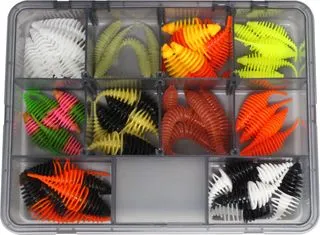 FTM Omura Baits Köder-Set Mix Box 3 50Pcs Softbait