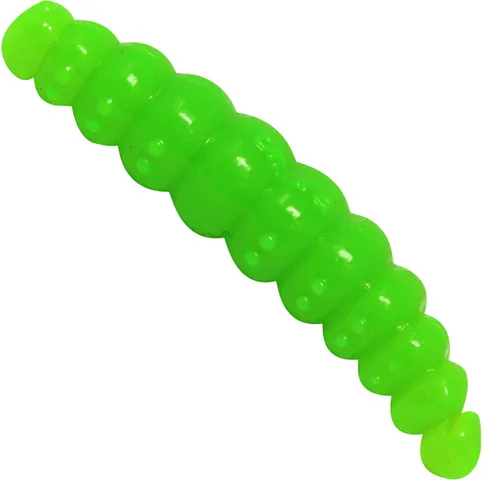 FTM Omura Baits Larvy Käse Gummiköder 4.5cm Dunkelgrün