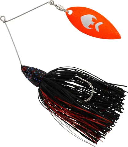 Westin Monster Vibe Spinner Bait Black Mamba Willow Leaf