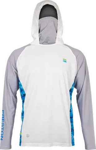 Preston Performance Hooded Sun Shirt UPF-40 L