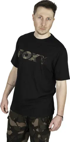 Fox Black Camo Logo T-Shirt M