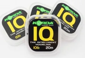 Korda IQ Hooklink Fluorocarbon 21313 0,405mm 9,1kg 20m