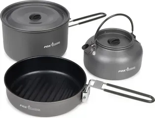 Fox Cookware 3 Piece Cook Set 0.9L Aluminium