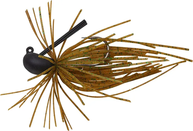 Savage Gear Skirt Flirt Jig 6cm 6g Green Pumpkin