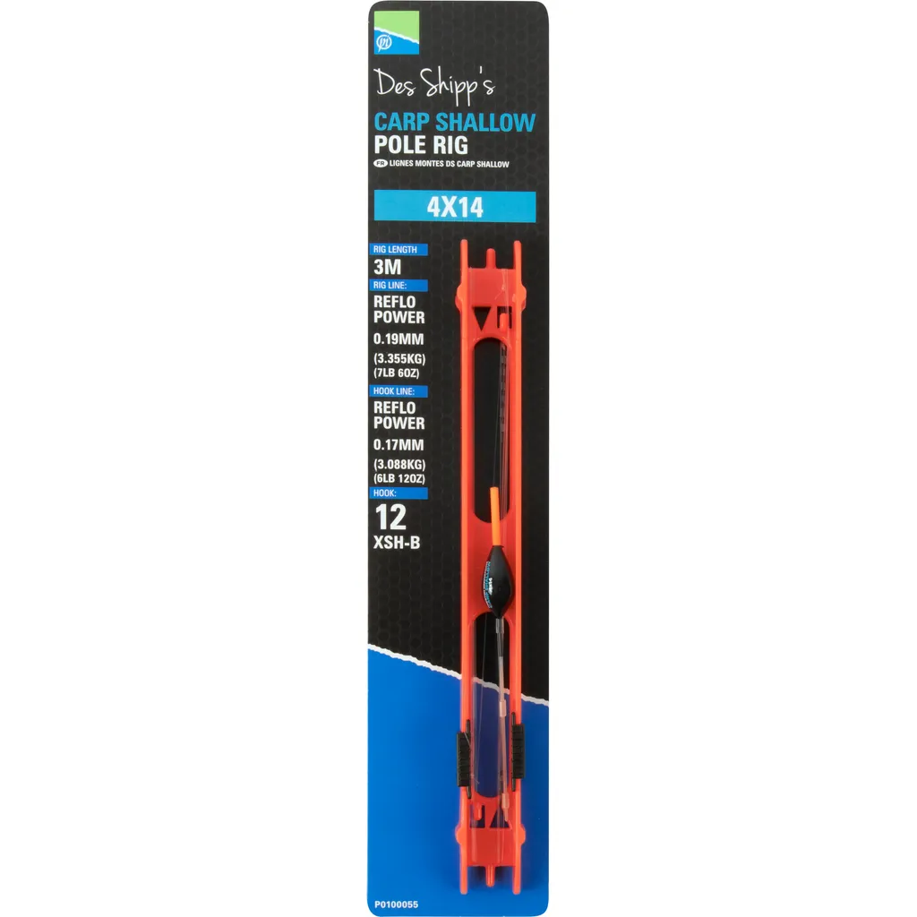 Preston Carp Shallow Stippmontage 4X14