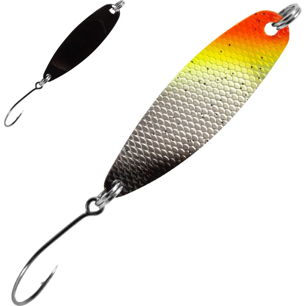 FTM Spoon Hammer 4cm 1.7g Rot - Gelb - Grau - Schwarz / Schwarz