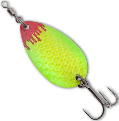 Quantum Magic Trout Blood Big Blade Forellenblinker 3,5cm 2,6g Gelb Grün