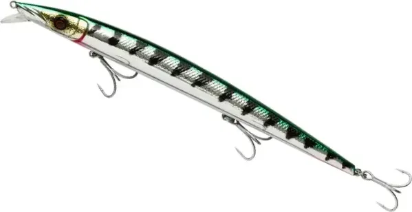 Savage Gear Barra Jerk 19cm 0.7–1.4m 29g Green Barracuda