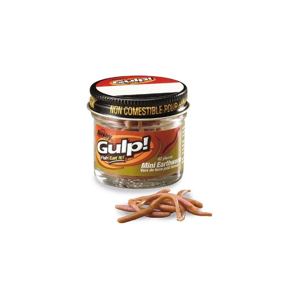 Berkley Gulp!® Mini Earthworm Gummiköder GMEW-NAT Natural 79