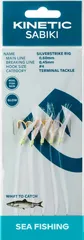 Kinetic Sabiki Silverstrike Ready-made Rigs #4 130cm 0.60mm 0.45mm