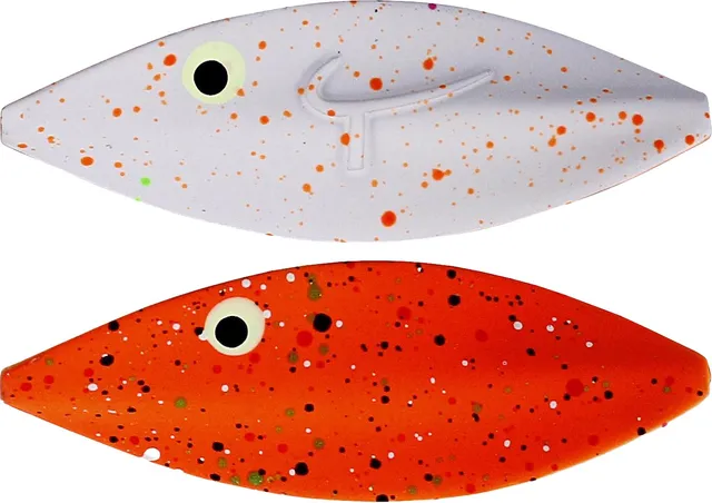 Westin Twister Inline Spinner 2.7cm 2g Orange/White (Glow) Splat
