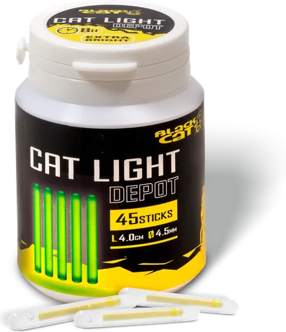 Black Cat Cat Light Depot 45mm Glow