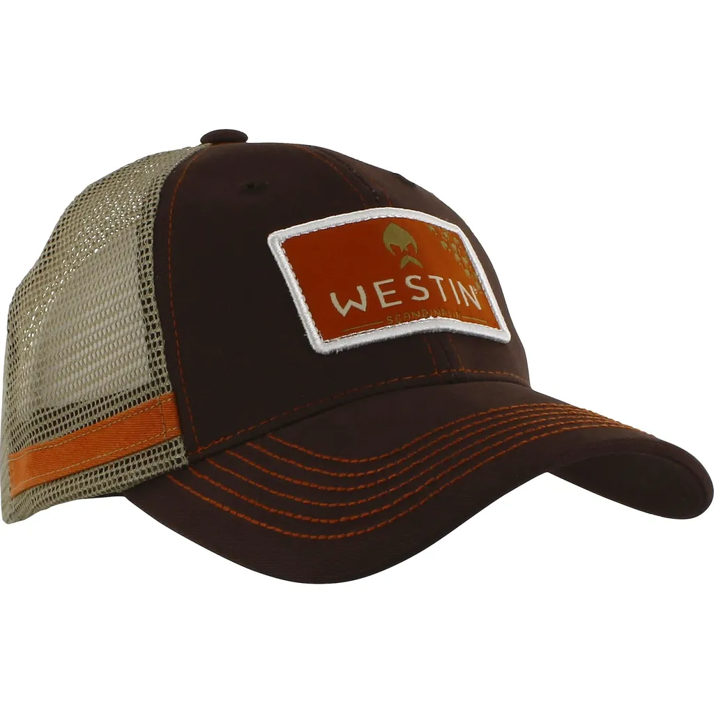 Westin Hillbilly Trucker Cap One Size Grizzly Brown