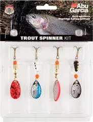 Abu Garcia Lure Kit - Trout Spinner 4 0.5–2m Trout Freshwater