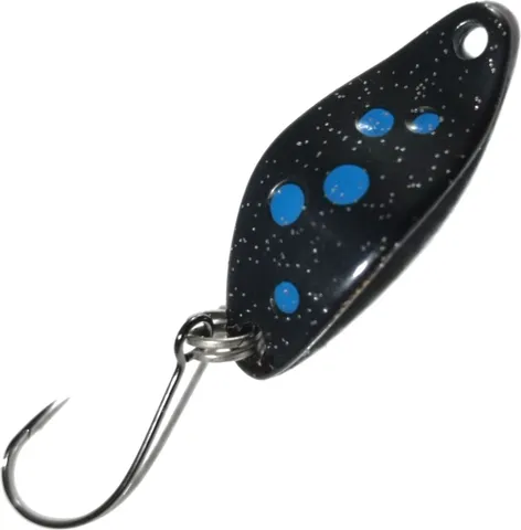 Troutwerk Spoon 2.3cm 1.5g Black/Blue Dots