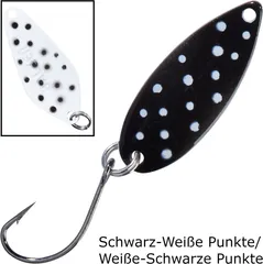 Balzer Spoons Pro Staff Series Catcher 2g Schwarz-Weiße Punkte/Weiße-Schwarze Punkte