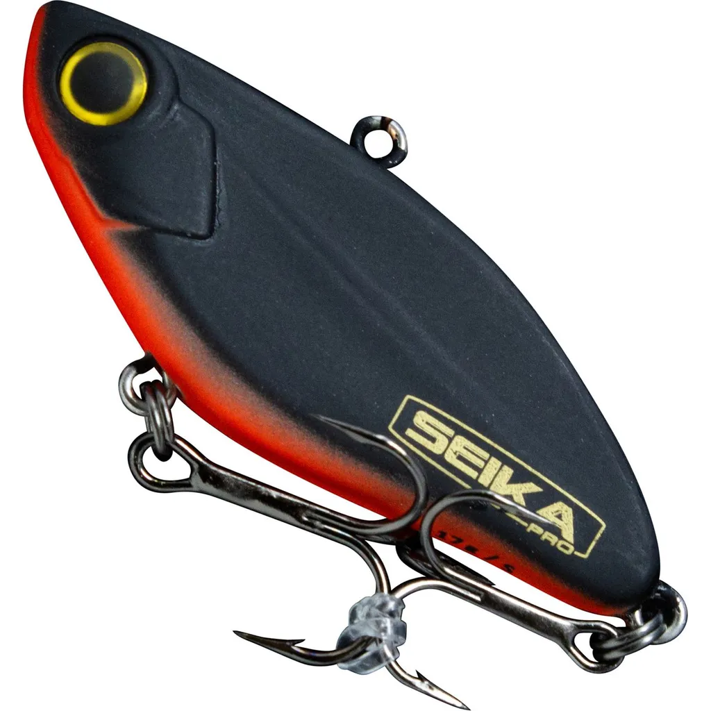 Seika Pro Silent Vibrator Lipless Crankbait 5.5cm 17g Black Widow